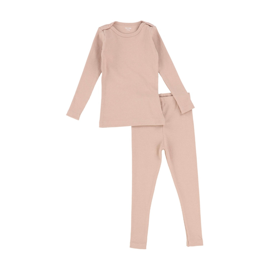 Classic Rib Loungewear Set