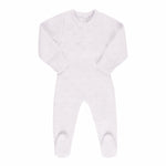 Load image into Gallery viewer, Organic Cotton Pointelle Knit Footie
