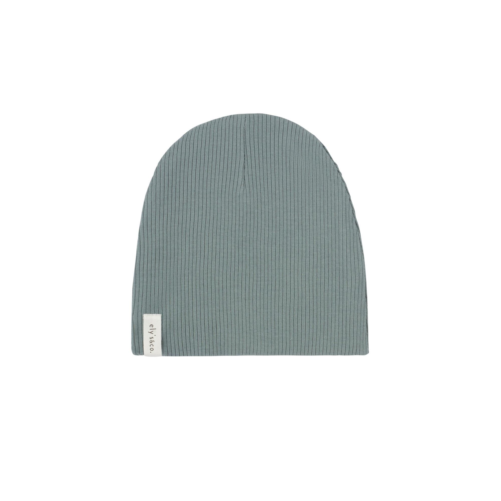 Ribbed Cotton Solid Beanie