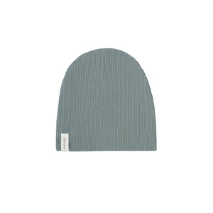 Ribbed Cotton Solid Beanie