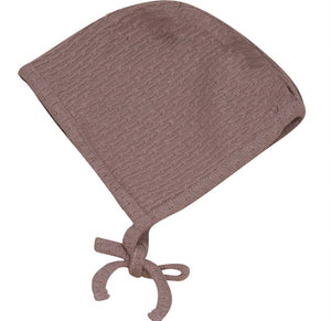 Knit Panel Bonnet