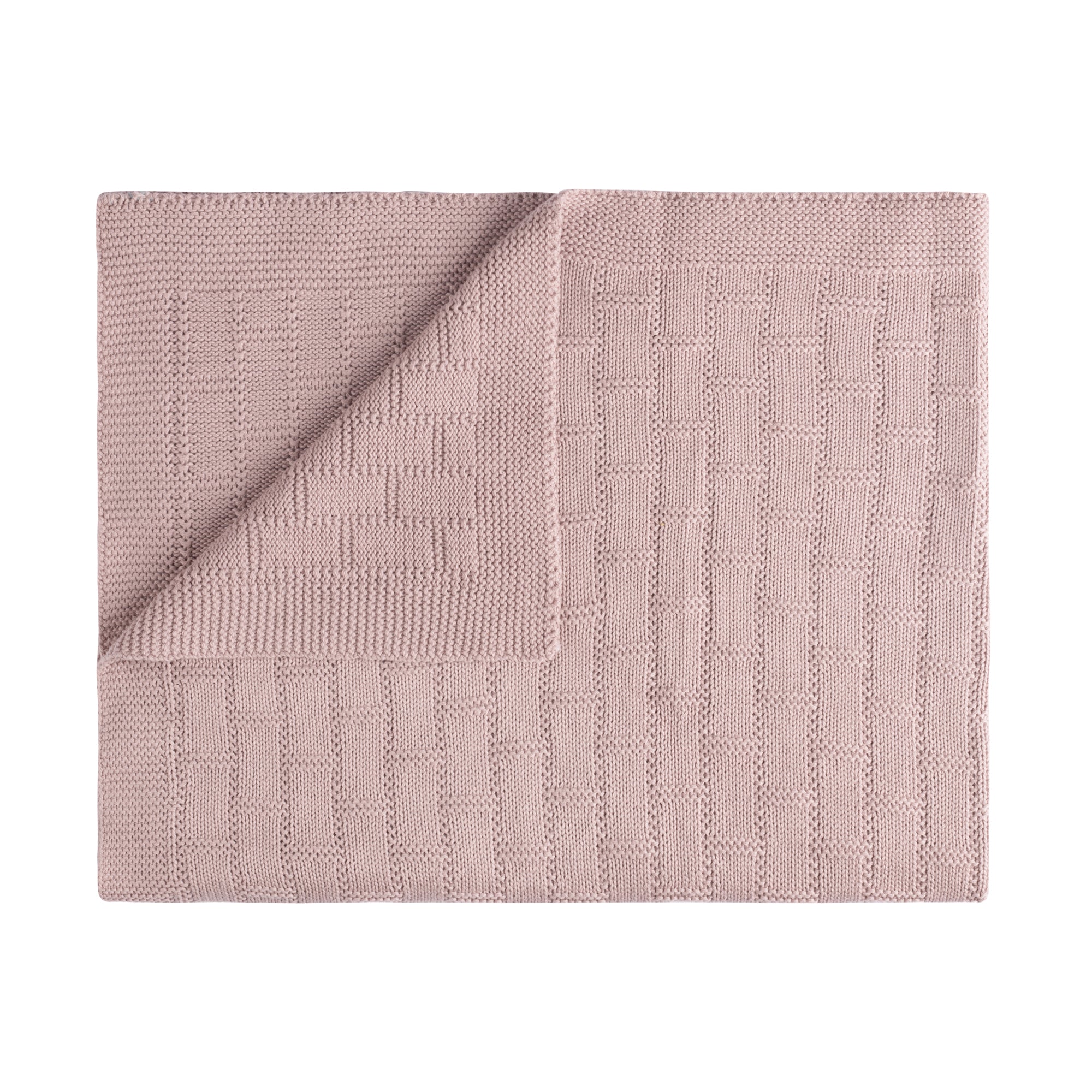 Brick Knit Blanket