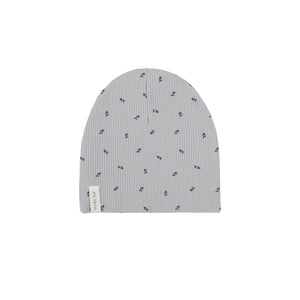 Ribbed Cotton Berry Beanie