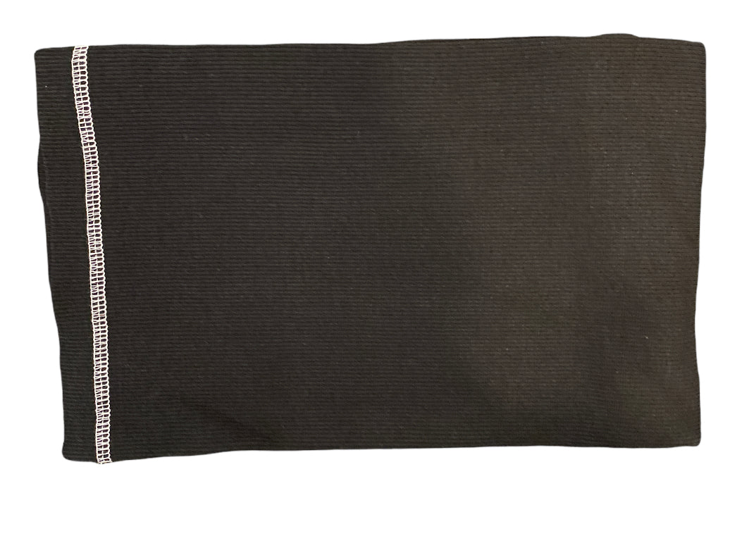 Contrast Rib Blanket