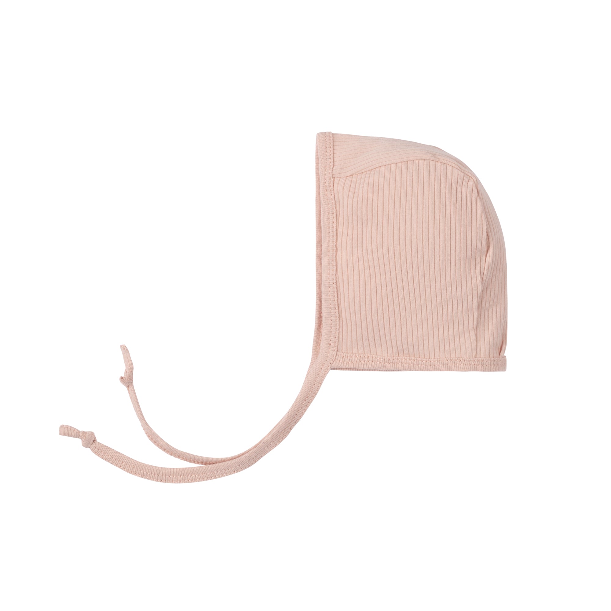 Ribbed Cotton Solid Bonnet