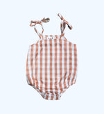 Load image into Gallery viewer, Playful Gingham Romper
