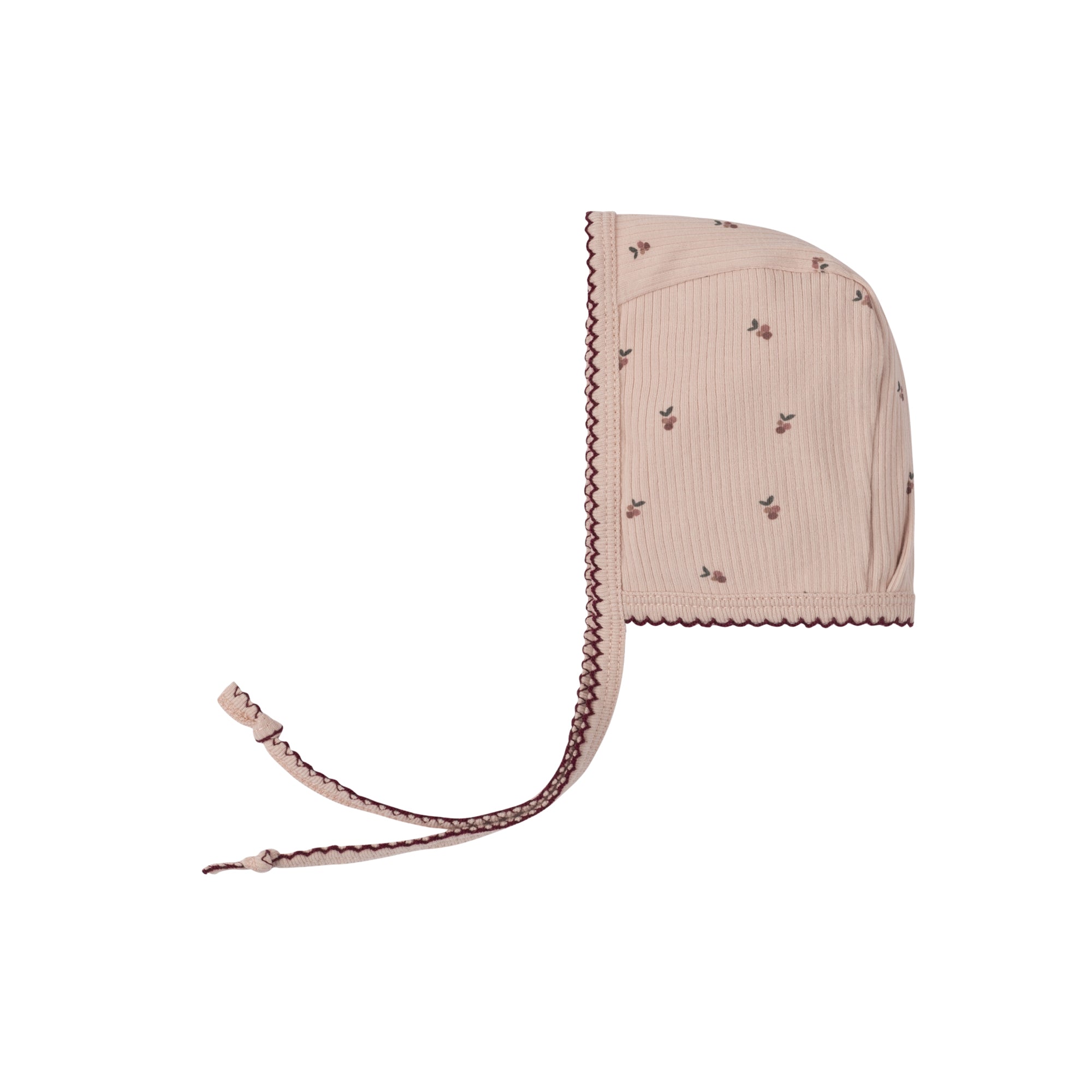 Ribbed Cotton Berry Bonnet