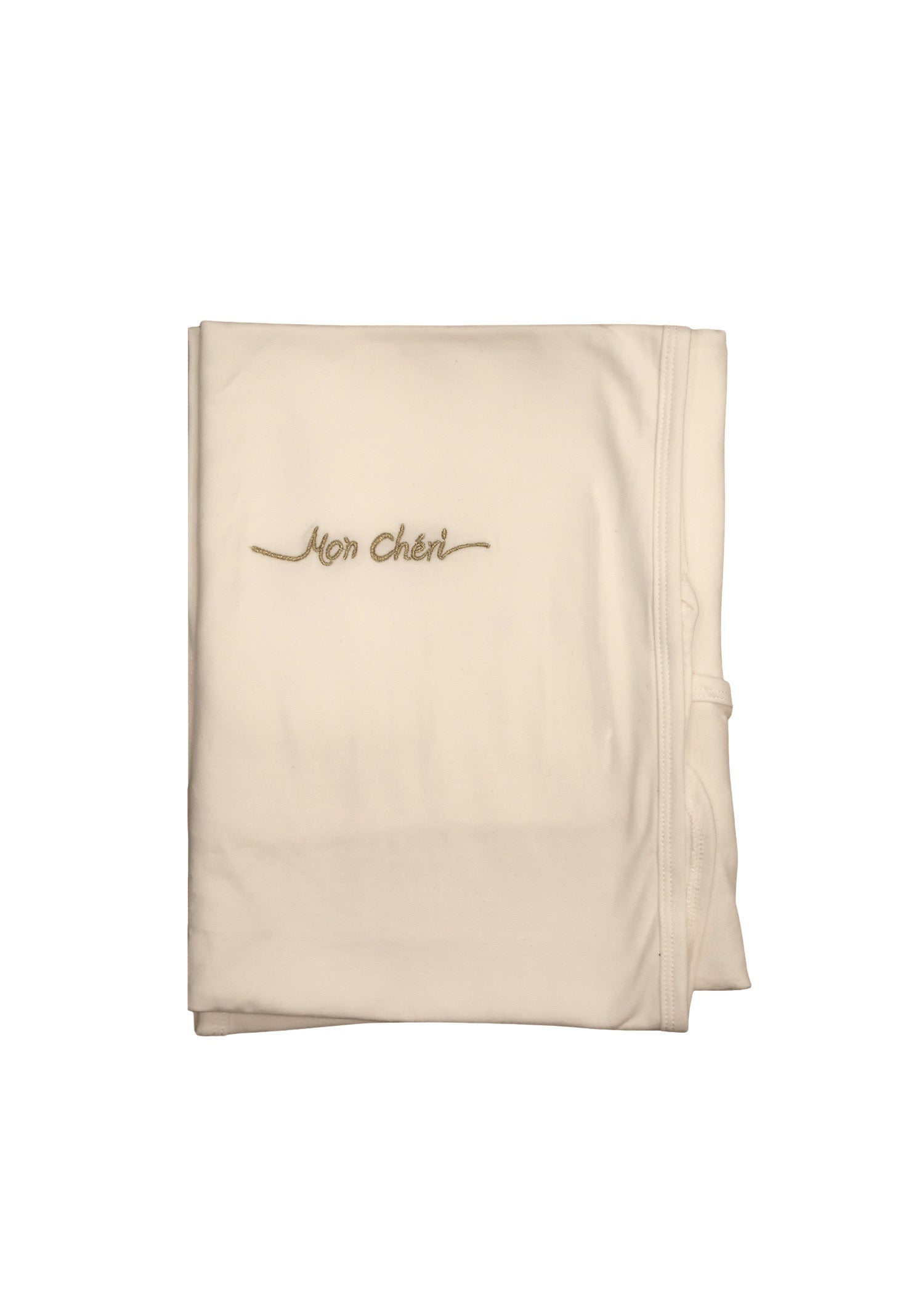 Embroidered Gold Logo Blanket