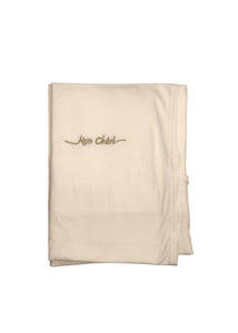 Embroidered Gold Logo Blanket