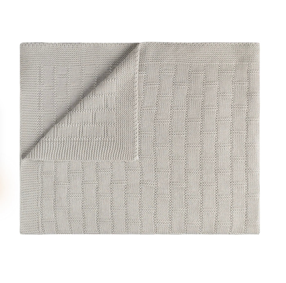 Brick Knit Blanket