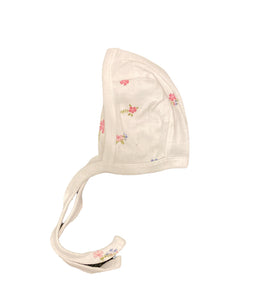 Pointelle Flowers Bonnet