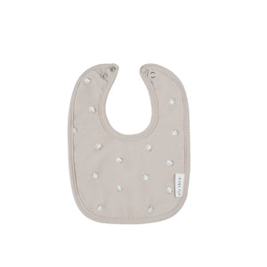 Sand Cotton Print Bib