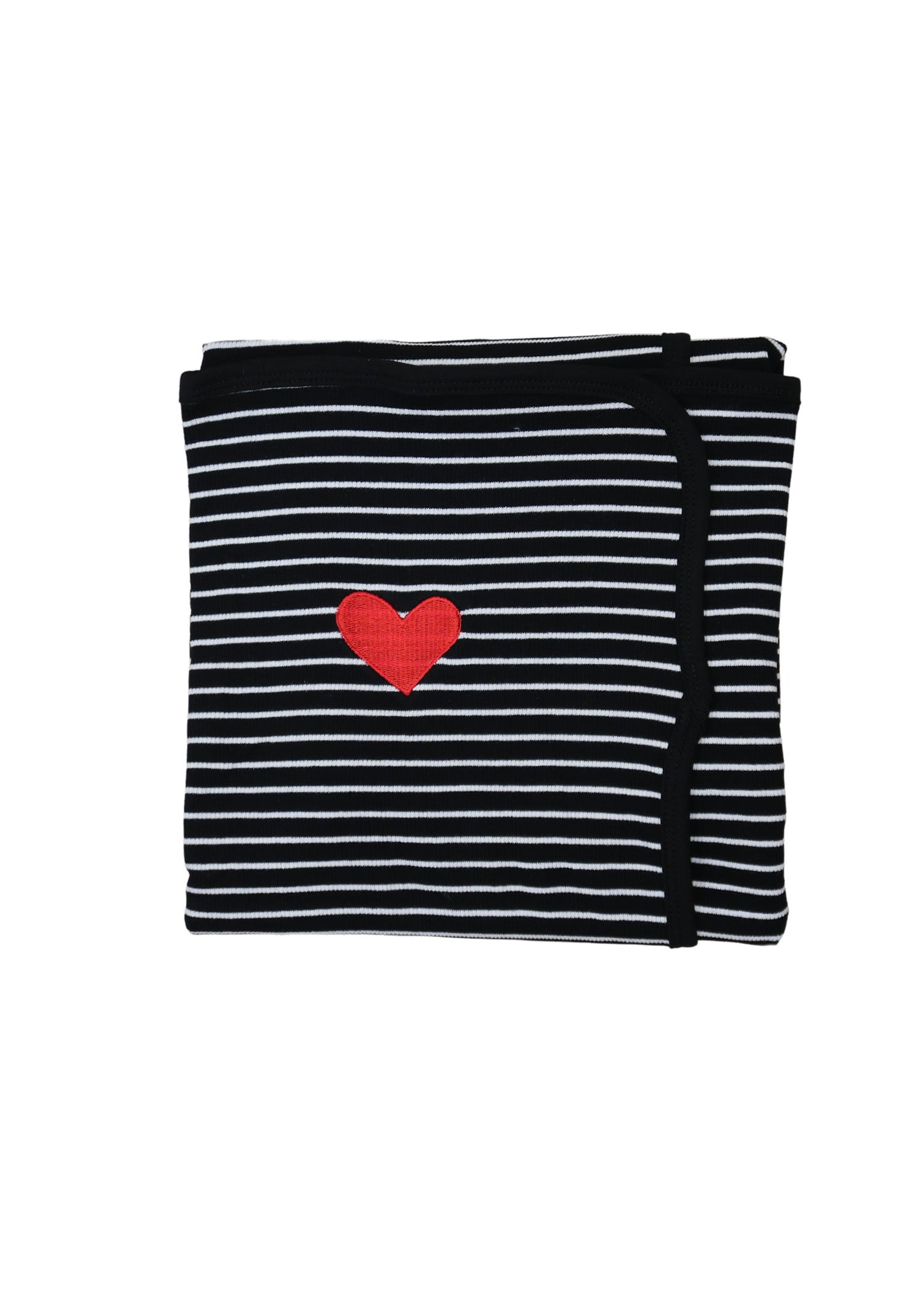 Embroidered Stripe Blanket