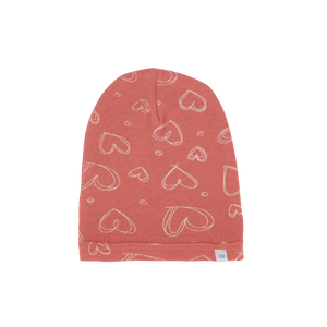 Scribble Hearts Beanie